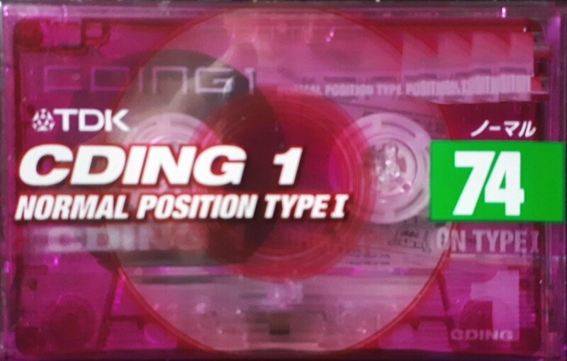 Compact Cassette: TDK  - CDing 1 74