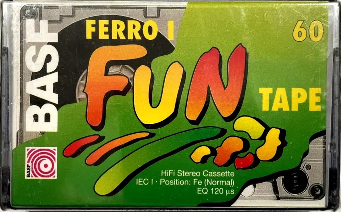 Compact Cassette BASF Ferro I 60 "FUN" Type I Normal 1996 Indonesia