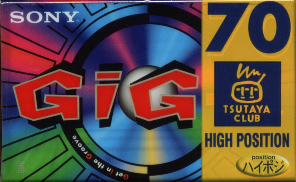Compact Cassette Sony GIG-2 70 "Tsutaya Club" 1995 Japan