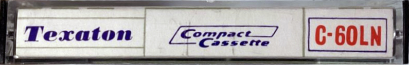 Compact Cassette Texaton 60 "LN" Type I Normal 1977 Germany