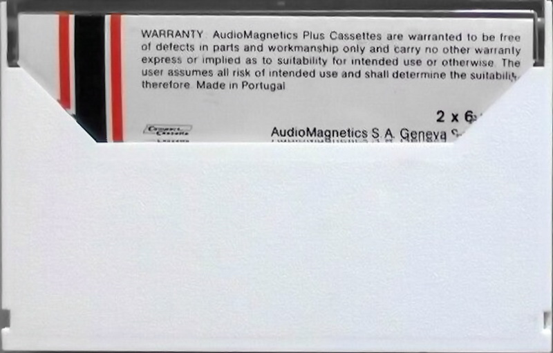 Compact Cassette Audio Magnetics Plus 120 Type I Normal 1977 Europe