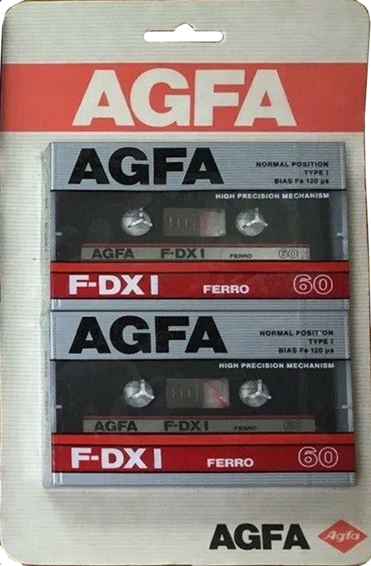 Blister: AGFA  - F-DX I 60