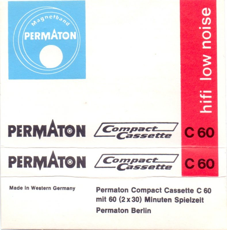 Compact Cassette: Permaton  -  60