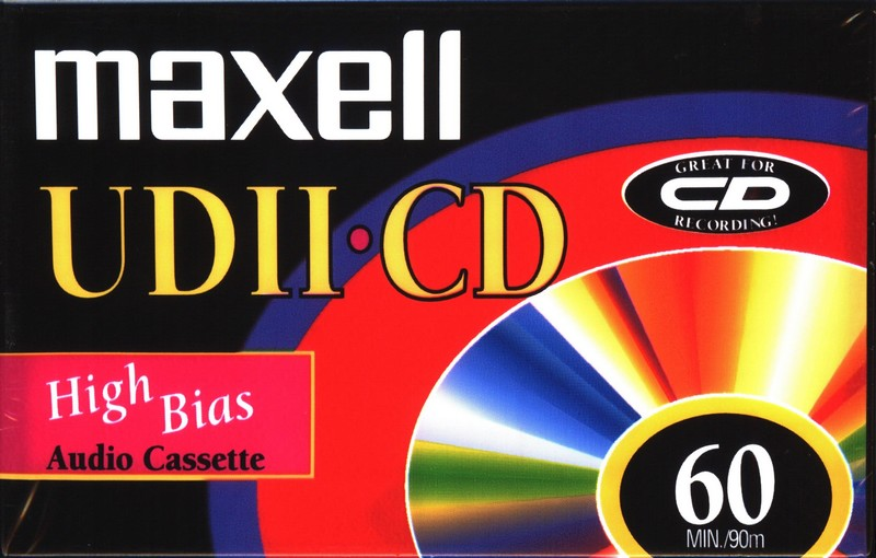 Compact Cassette: Maxell / Hitachi Maxell - UDII-CD 60