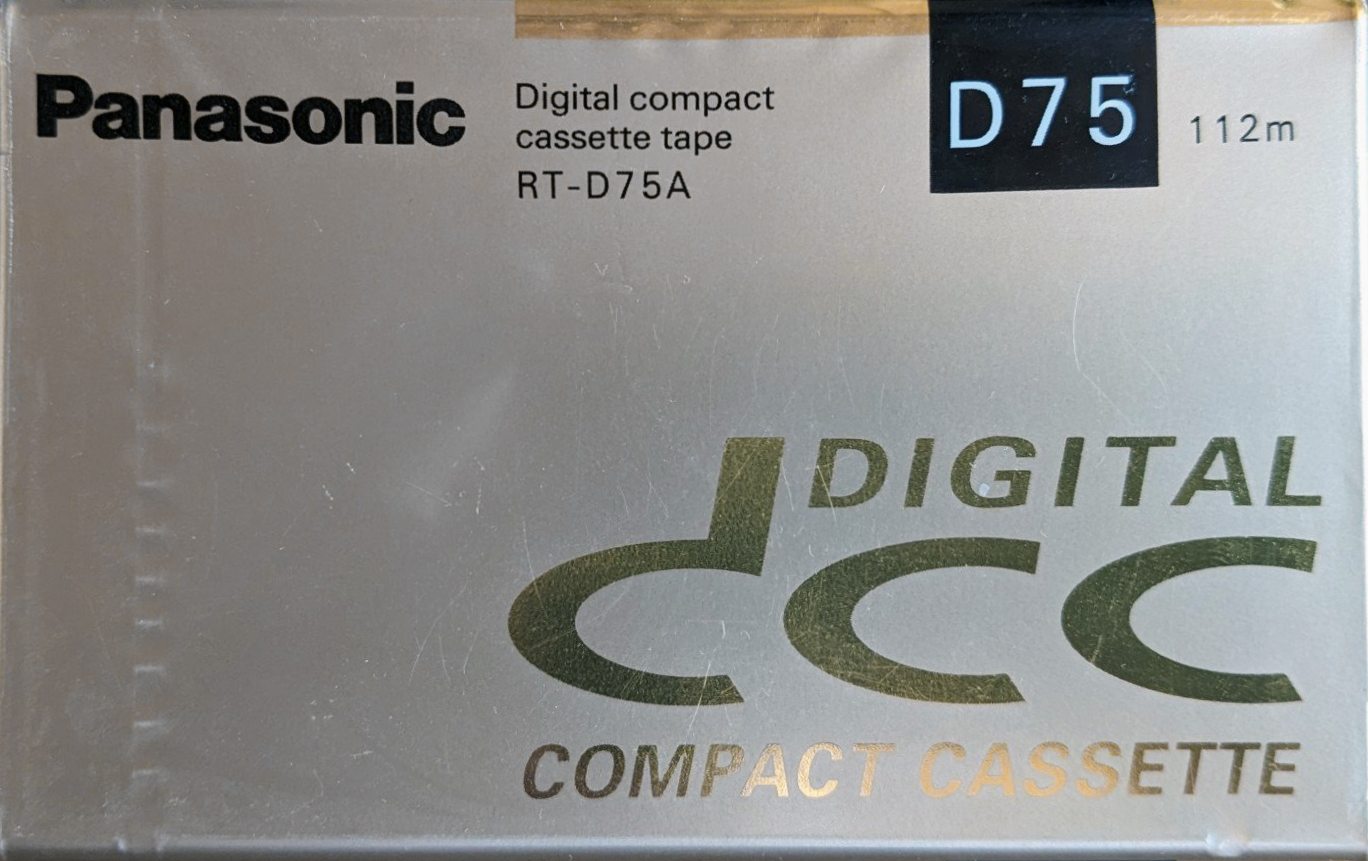 DCC Panasonic 75 "RT-D75A" Type I Normal 1992 North America