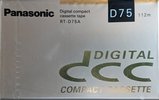 DCC Panasonic 75 "RT-D75A" Type I Normal 1992 North America