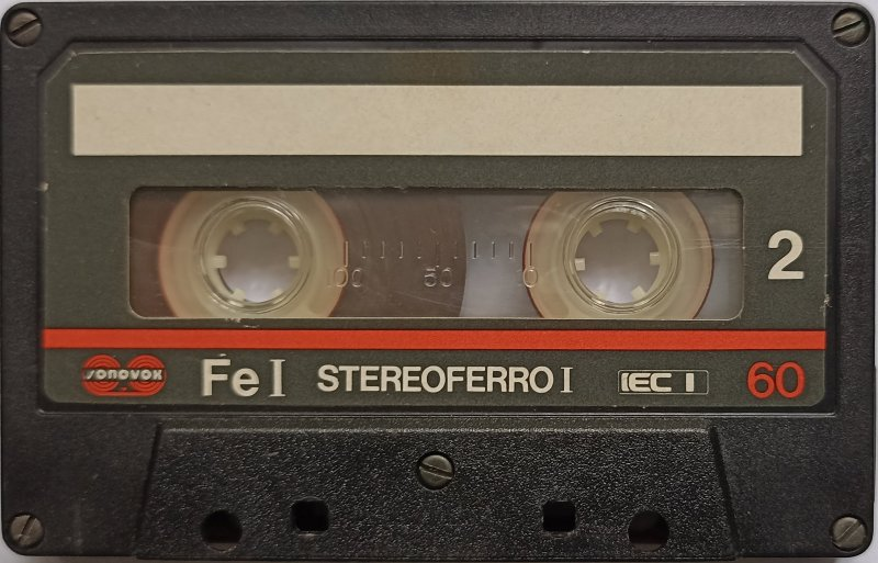 Compact Cassette Sonovox Fe I 60 "Stereoferro I" Type I Normal 1983 Portugal