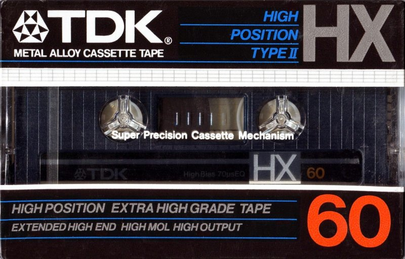 Compact Cassette: TDK  - HX 60