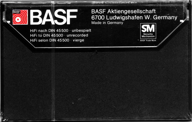 Compact Cassette: BASF  - Chromdioxid Super 90