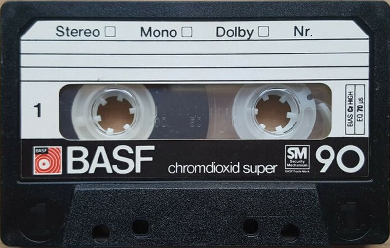 Compact Cassette: BASF  - Chromdioxid Super 90