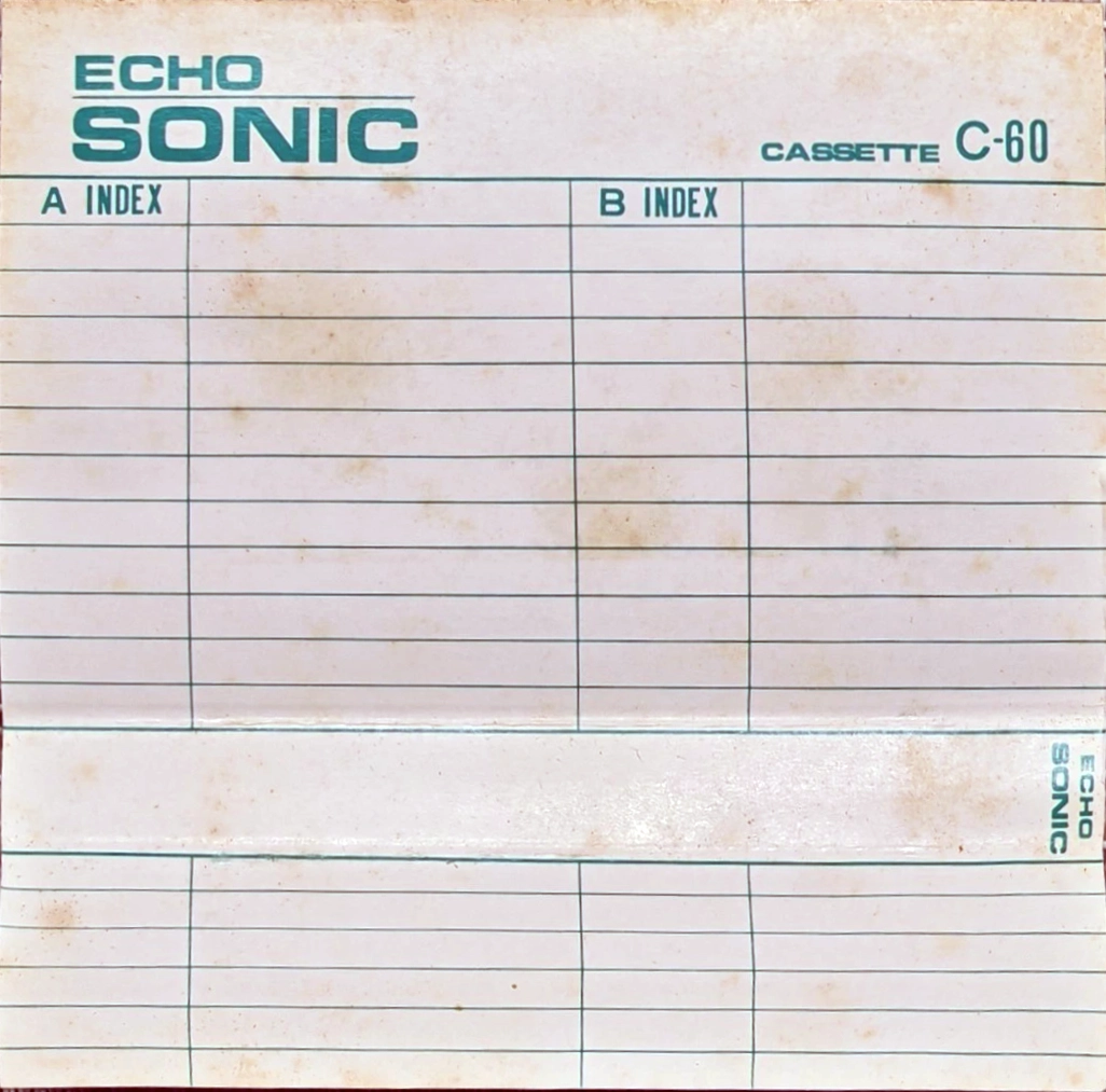 Compact Cassette Echo Sonic 60 Type I Normal Japan