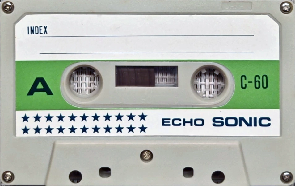 Compact Cassette Echo Sonic 60 Type I Normal Japan