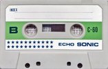 Compact Cassette Echo Sonic 60 Type I Normal Japan