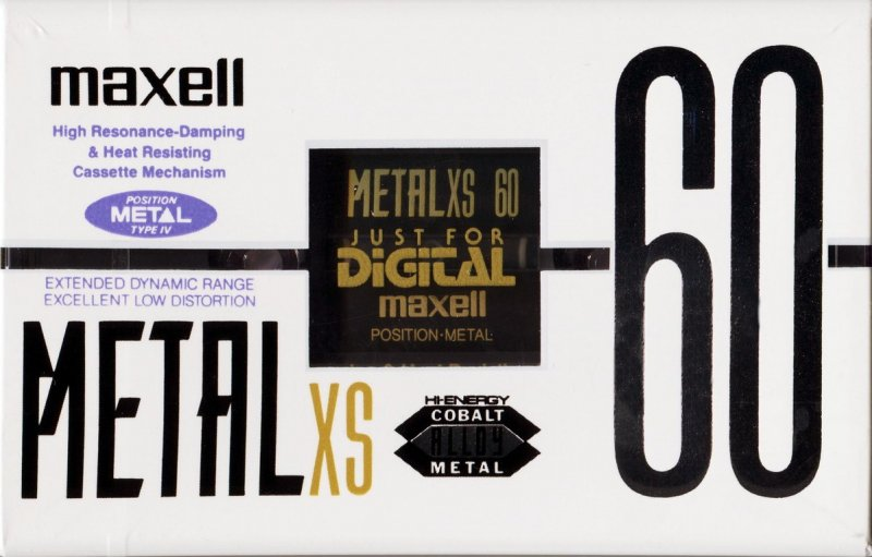 Compact Cassette: Maxell / Hitachi Maxell - Metal XS 60