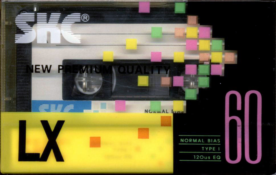 Compact Cassette SKC LX 60 1989 Europe