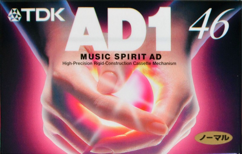 Compact Cassette TDK AD1 46 "AD1-46N" Type I Normal 1996 Japan