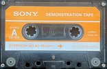 Compact Cassette Sony "CD-810" Demonstration Tape 1978 Japan