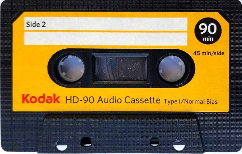 Compact Cassette Kodak HD 90 Type I Normal 2014 USA