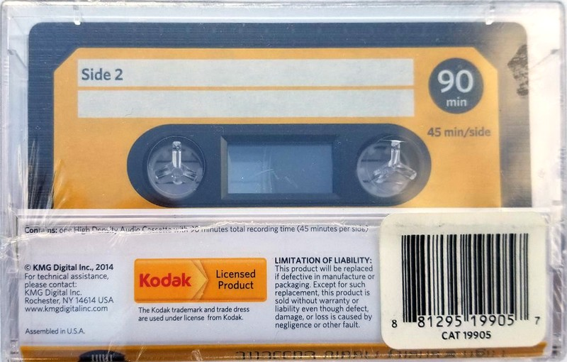 Compact Cassette:  Kodak - HD 90