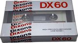 Compact Cassette Dixons DX 60 Type I Normal 1982 UK