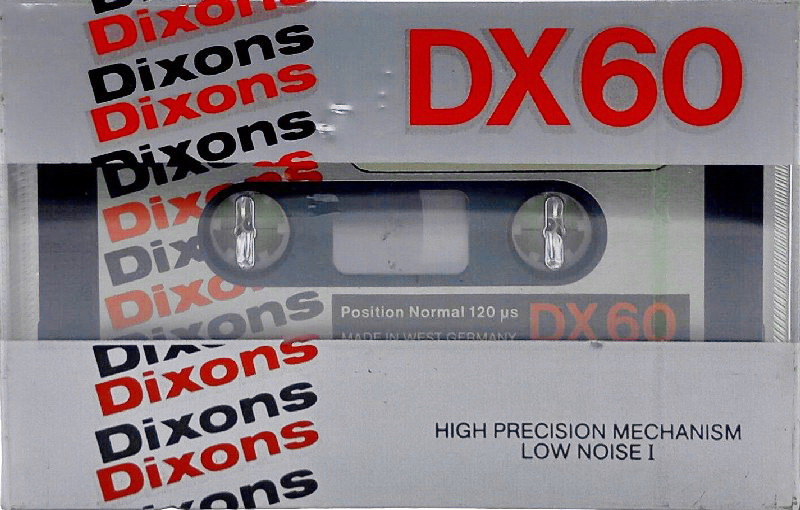 Compact Cassette: Unknown Dixons - DX 60