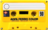Compact Cassette AGFA Ferrocolor 90 Type I Normal 1978 Europe