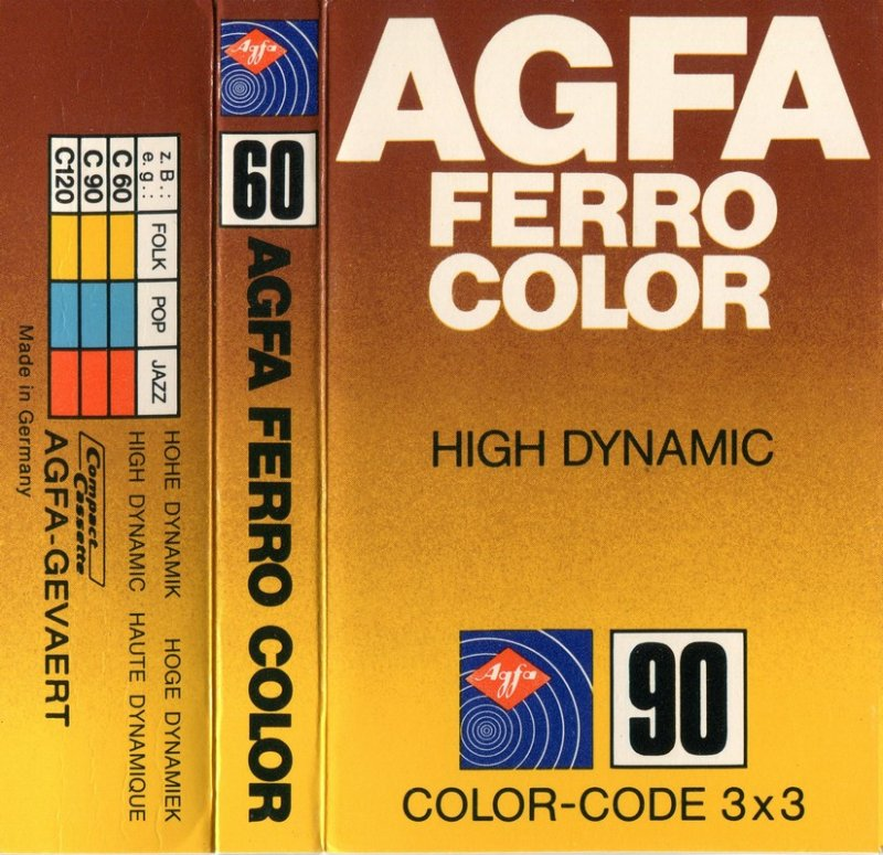 Compact Cassette: AGFA  - Ferrocolor 90