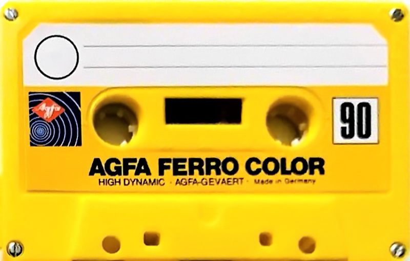 Compact Cassette: AGFA  - Ferrocolor 90