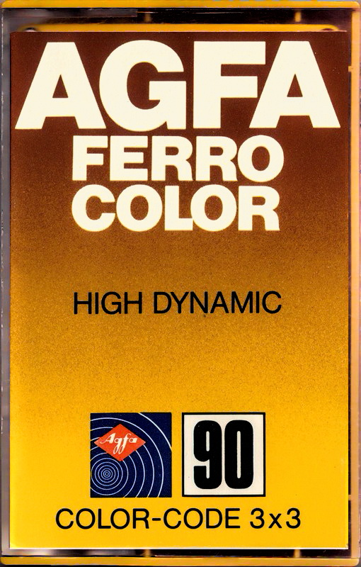 Compact Cassette: AGFA  - Ferrocolor 90