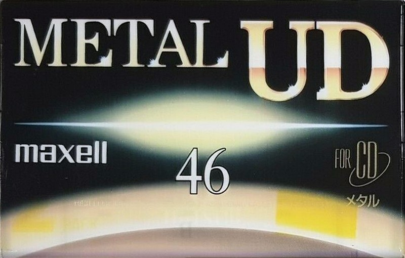 Compact Cassette Maxell Metal UD 46 "MUD-46G" Type IV Metal 1994 Japan