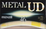 Compact Cassette Maxell Metal UD 46 "MUD-46G" Type IV Metal 1994 Japan