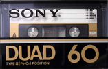 Compact Cassette Sony Duad 60 Type III Ferro Chrome 1983 Japan