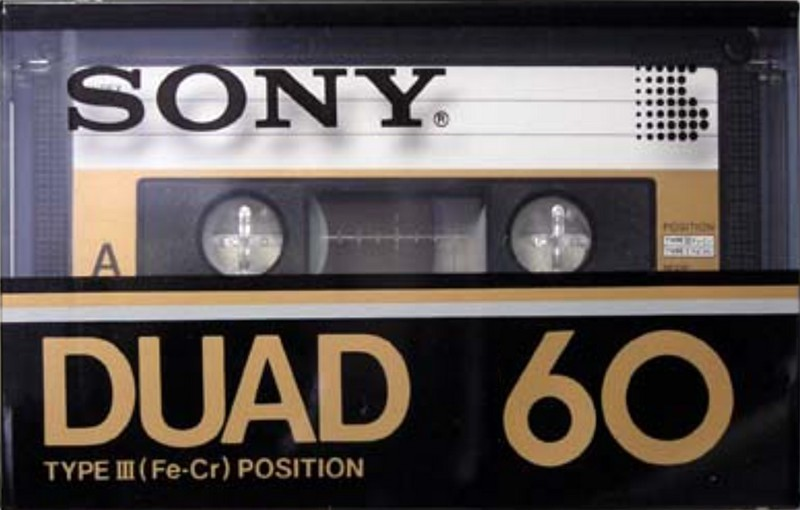 Compact Cassette: Sony  - Duad 60