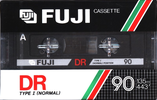 Compact Cassette Fuji DR 90 Type I Normal 1985 North America