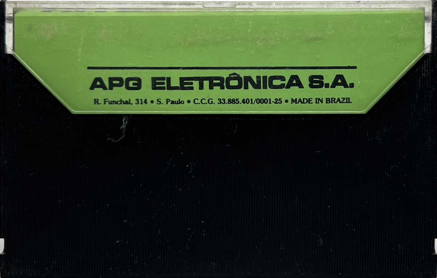 Compact Cassette APG Eletronica HITEC Cleaning Cassette Brazil