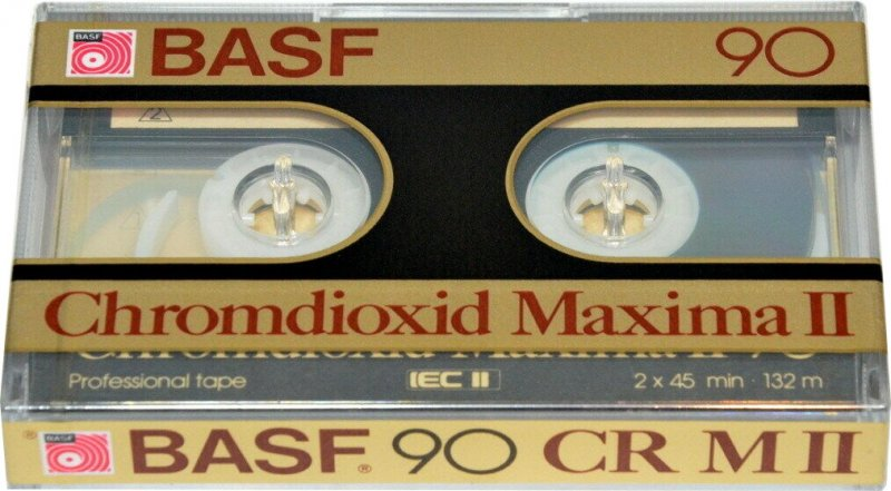 Compact Cassette: BASF  - Chromdioxid Maxima II 90