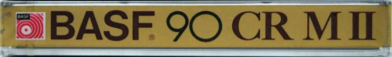 Compact Cassette: BASF  - Chromdioxid Maxima II 90