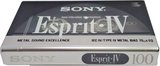 Compact Cassette Sony Esprit 100 "ESP IV-100" Type IV Metal 1992 Europe