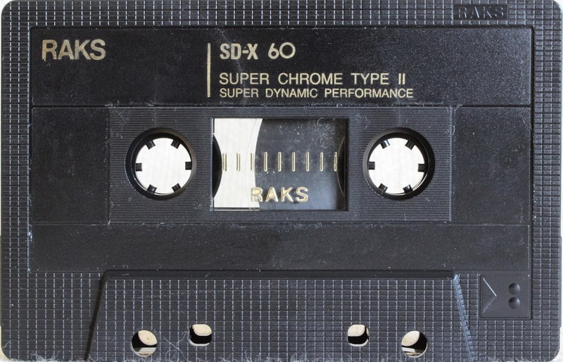 Compact Cassette: RAKS  - SD-X 60