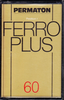 Compact Cassette Permaton Ferro Plus 60 Type I Normal 1977 Europe