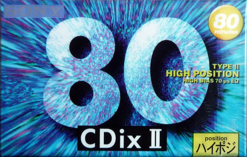 Compact Cassette: Sony  - CDix II 80