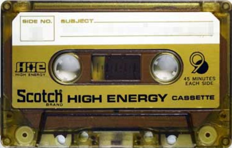 Compact Cassette Scotch High Energy 90 "Sumitomo 3M Limited" Type I Normal 1972 Japan