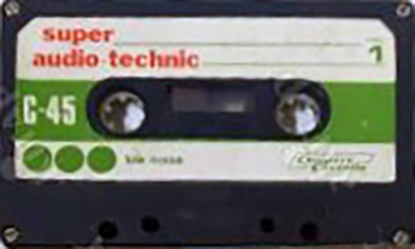 Compact Cassette Super Audio-Technic 45 Type I Normal Unknown Country
