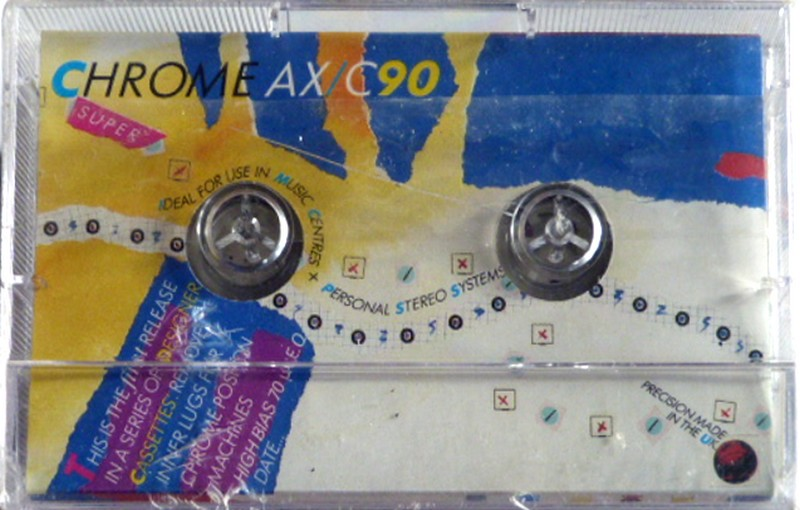 Compact Cassette AX 90 Type II Chrome UK