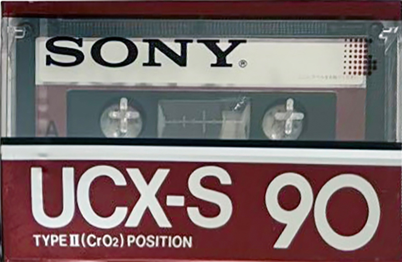Compact Cassette Sony UCX-S 90 Type II Chrome 1983 Japan