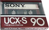 Compact Cassette Sony UCX-S 90 Type II Chrome 1983 Japan