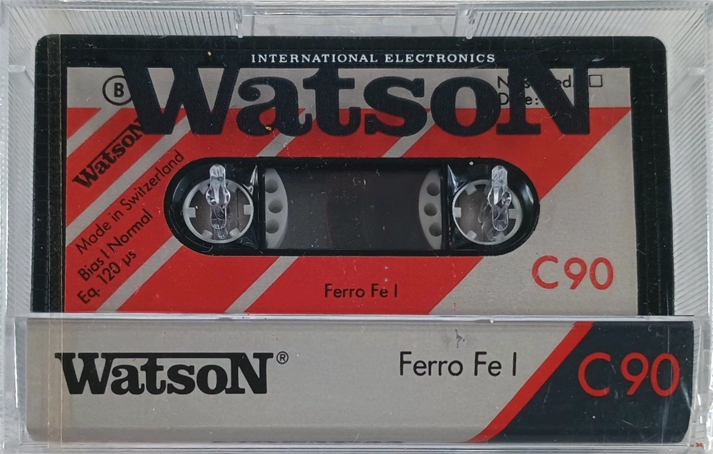Compact Cassette Watson Ferro 90 "Fe I" Type I Normal 1990 Europe