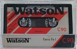 Compact Cassette Watson Ferro 90 "Fe I" Type I Normal 1990 Europe
