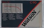 Compact Cassette Watson Ferro 90 "Fe I" Type I Normal 1990 Europe