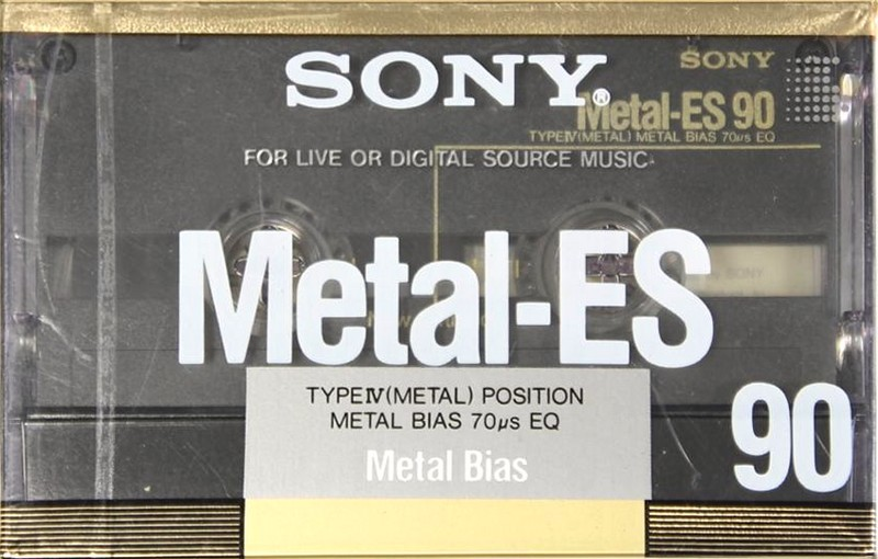 Compact Cassette: Sony  - Metal-ES 90